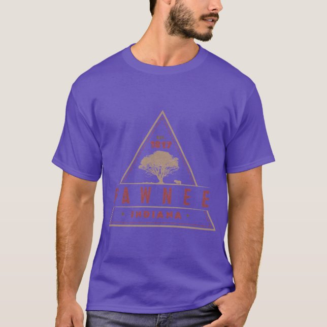 Pawnee Indiana Oversized T-Shirt (Front)