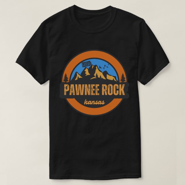 Pawnee Rock, Kansas T-Shirt (Design Front)
