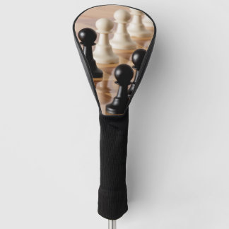 Pawns on Chess Board Golf Head Cover