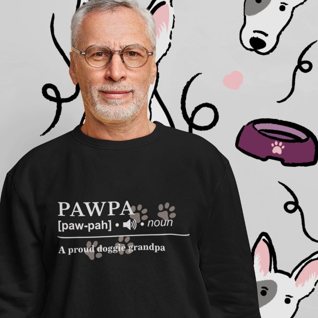 Pawpa Customised Dog Lover Sweatshirt (Creator Uploaded)