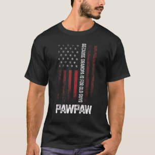 Pawpaw Because Grandpa Is For Old Guys Men Retro G T-Shirt