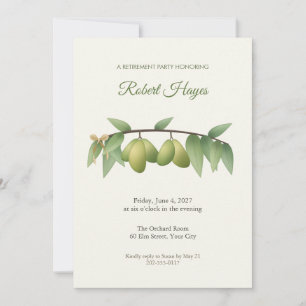 Pawpaw Branch Retirement Party Invitation