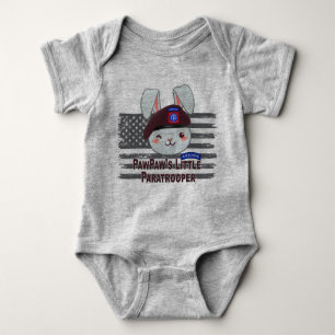 “PawPaw’s Little 82nd Airborne Paratrooper” Baby Bodysuit