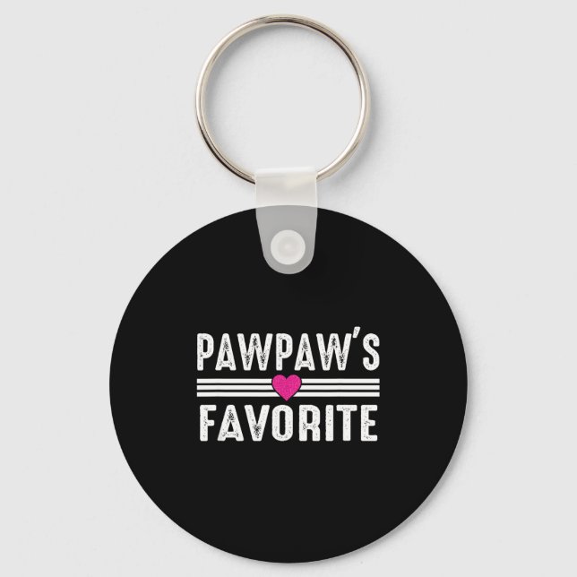 Pawpaw's Favorite  Key Ring (Front)