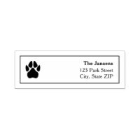 Pawprint Simple Address