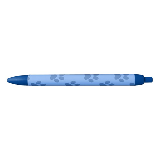 Pawprints Black Ink Pen (Front)
