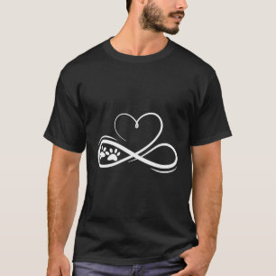Pawprints Infinite Love He Infinity Symbol T-Shirt