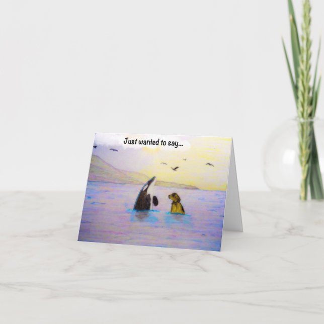 Pawprints Thank You! You Card (Front)