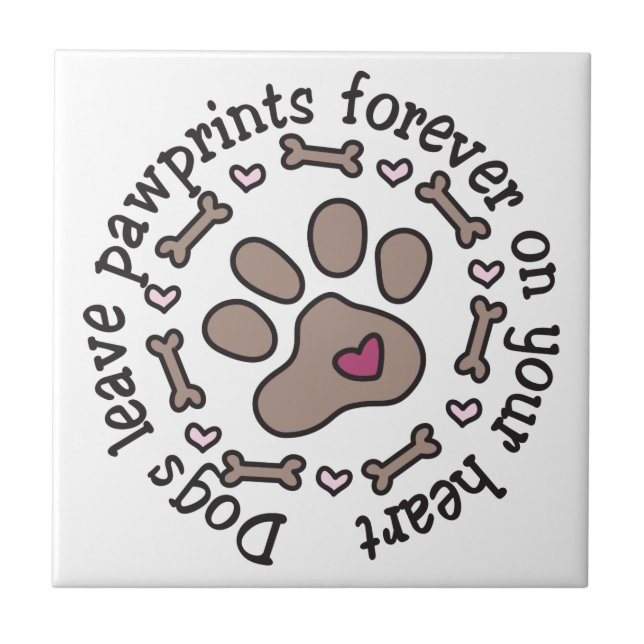 Pawprints Tile (Front)