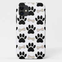 Paws And Bones Pattern