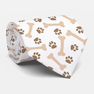 Paws and Bones Tie