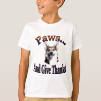Paws and give thanks  Gimli