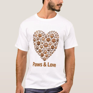 Paws and Love Men's T-Shirt