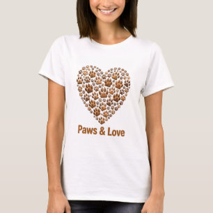 Paws and Love Women's T-Shirt