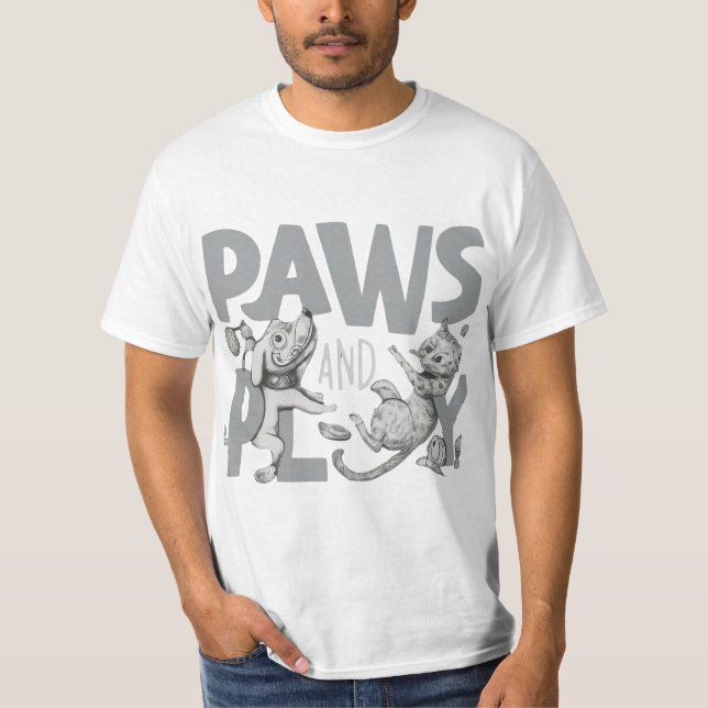 Paws and Play T-Shirt (Front)