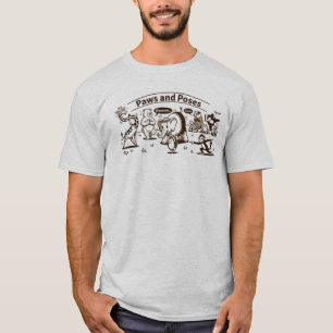 Paws and Poses: Yoga for Every Body T-Shirt