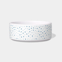 Paws and Shapes Cat Bowl