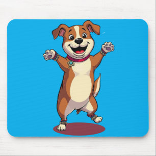 Paws & Beats – Dog's Dandiya Dance Mouse Pad