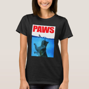 Paws Cat and Mouse Terrifying Monster Cat Attack S T-Shirt