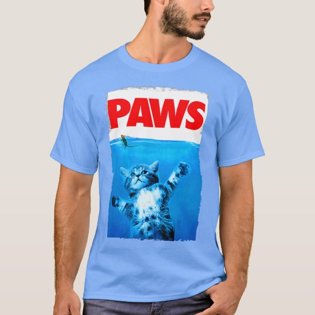 Paws Cat and Mouse Top Cute Funny Cat Lover Top (Front)