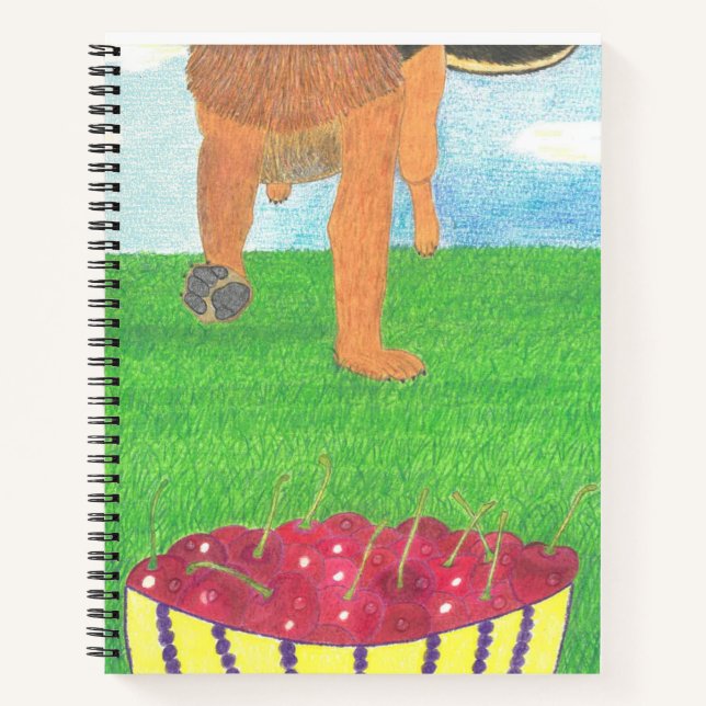 Paws&Cherry notebook (Front)