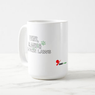 Paws, Claws & Pumpkin Laws – Funny Halloween Coffee Mug