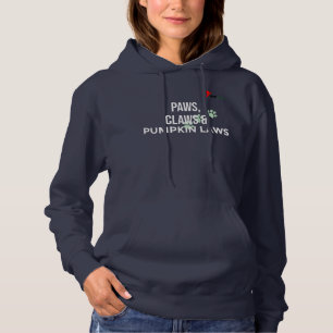 Paws, Claws & Pumpkin Laws – Funny Halloween Hoodie