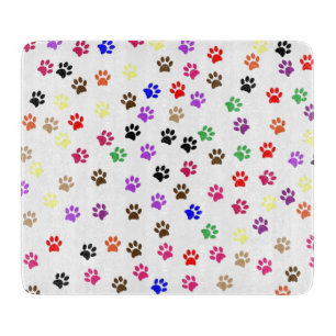 Paws Decorative Cutting Boaerd Board