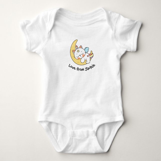 Paws & Dreams Baby Bodysuit (Front)