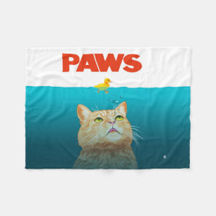 Paws! fleece blanket