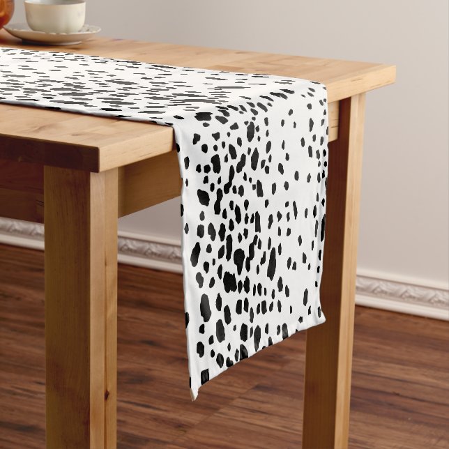Paws-for-Decor Dalmatian Table Runner (In Situ)
