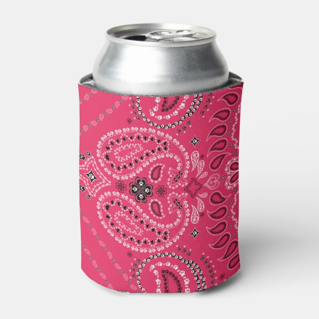 Paws-for-Paisley Can Cooler (Multi) (Can Front)