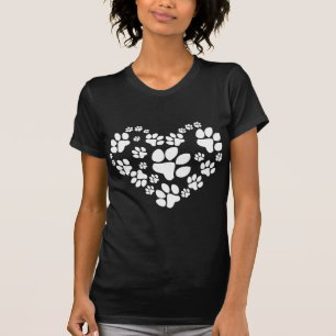 Paws Heart T-Shirt