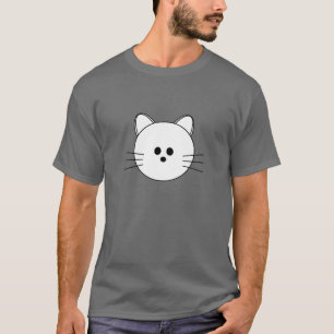 Paws Here "Kitty" Basic Dark T-Shirt