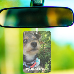 Paws in our Hearts Photo Pet Memorial,Custom Car Air Freshener