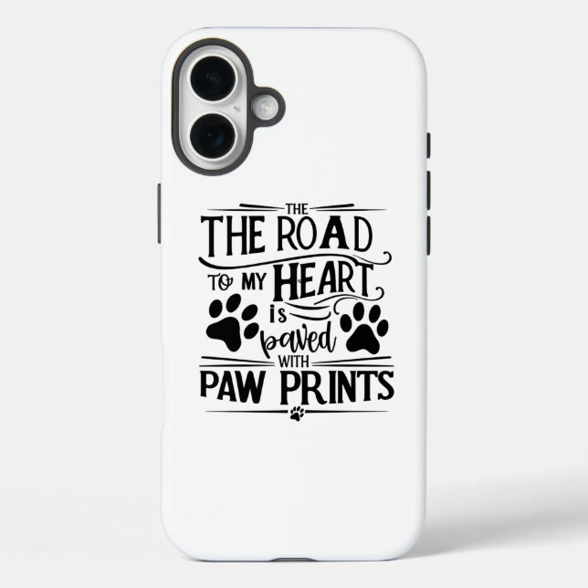 Paws Lead Home Case-Mate iPhone Case (Back)