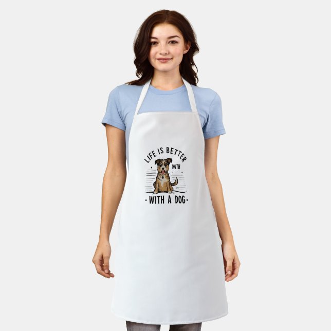 Paws Make Perfect Apron (Worn)