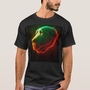 Paws of Colour: Unique and Trendy Multi-Colour Dog T-Shirt