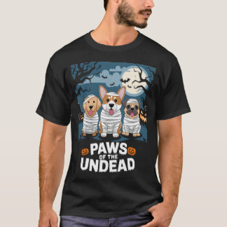 Paws of the Undead T Paws of the Undead: Halloween T-Shirt