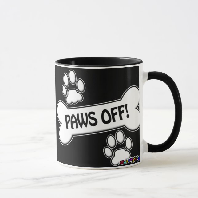 Paws Off! - mug (Right)