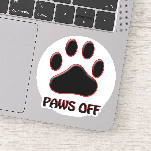 Paws Off Vinyl (Detail)