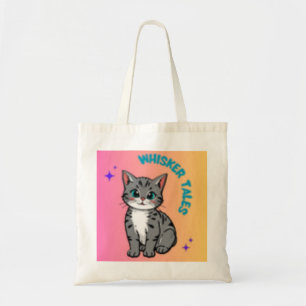 Paws & Pages – Cat Lover’s Tote Bag