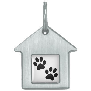 Paws Pet Name Tag
