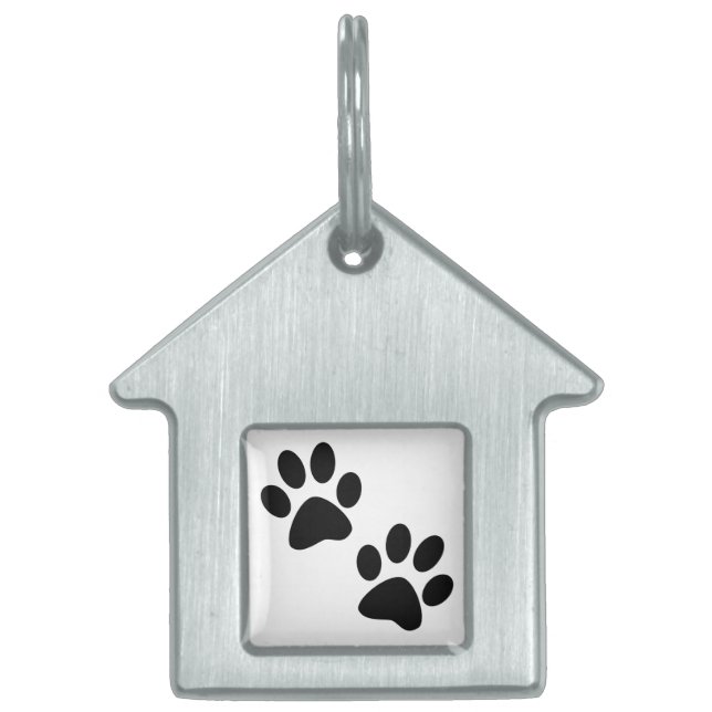 Paws Pet Name Tag (Front)