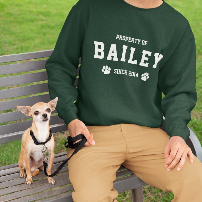 Paws Pet Owner Property Of Pet Name T-Shirt (Creator Uploaded)