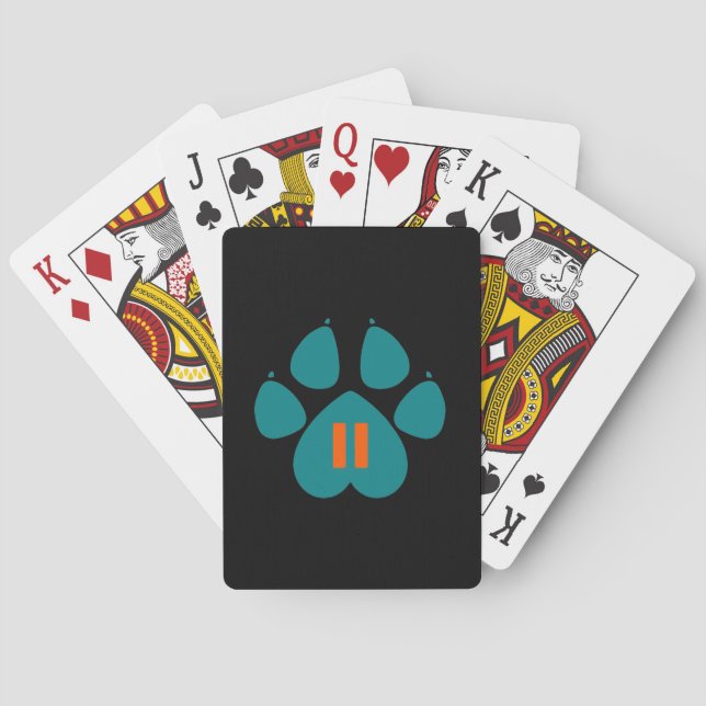 PAWS PLAYING CARDS (Back)