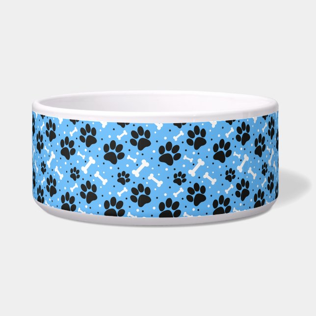 Paws Print Pet Bowl (Front)