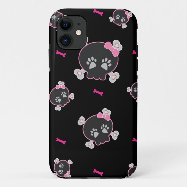 Paws Skull iPhone cases (Back)