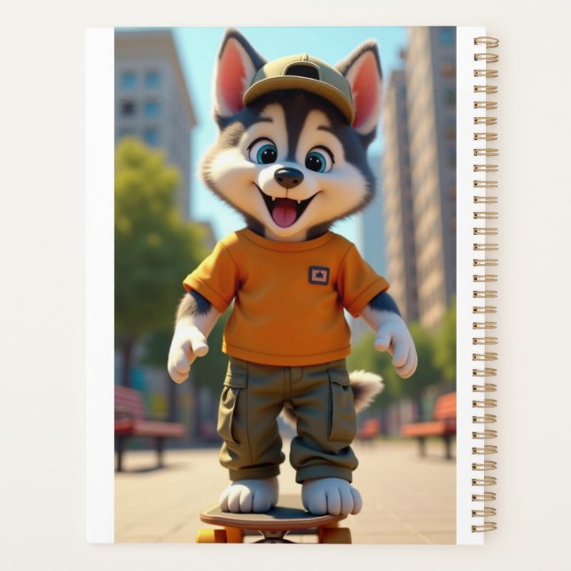 Paws & Swagger™ Cute Pet-Inspired – Styl Planner (Back)