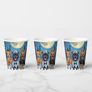 Paws & Swagger Halloween   Paper Cups